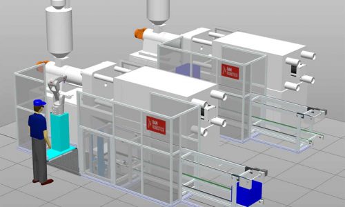 Beispiel für einen digitalen Zwilling einer Anlage