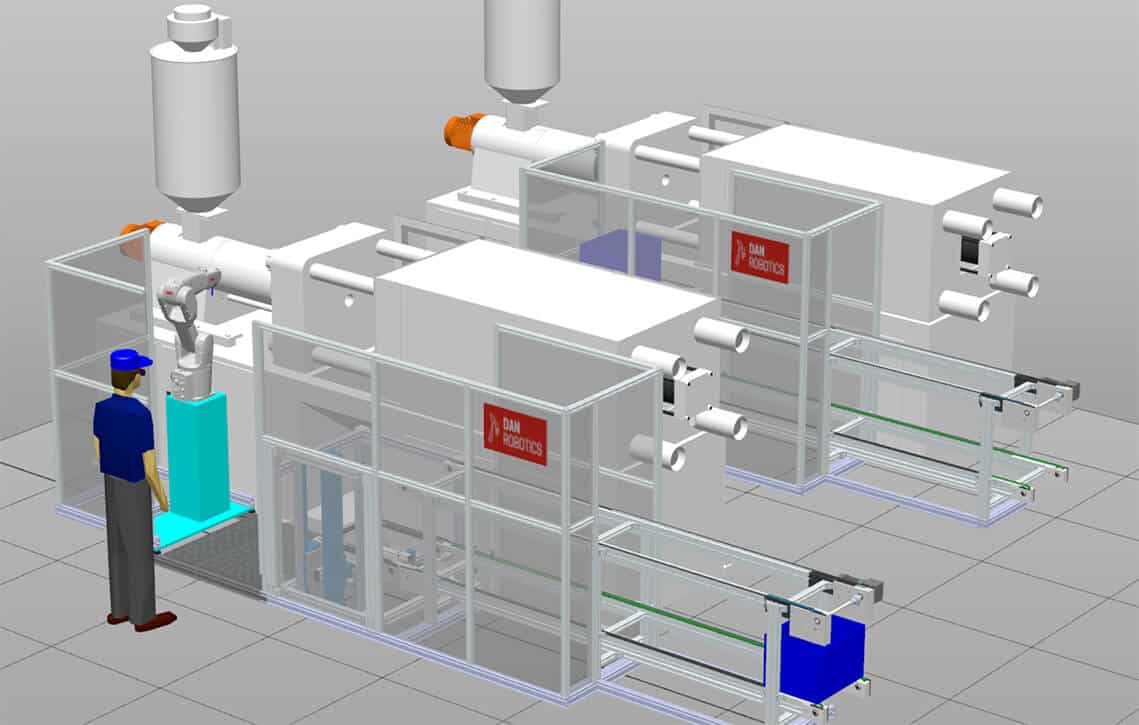 Beispiel für einen digitalen Zwilling einer Anlage