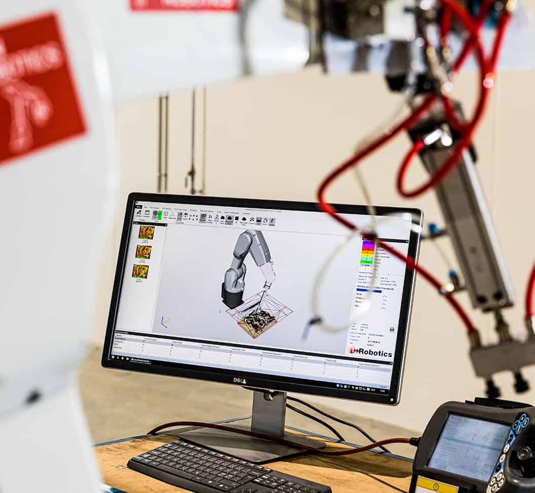 Bin Picking Software und Roboter